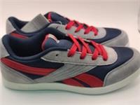 UK size 5.5 - reebok CLASSIC vienna trainers RETRO navy grey red rare