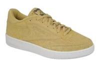 UK size 5.5 - reebok classic club trainers - rare colour - tan
