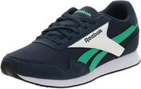 UK size 7.5 - reebok classic jogger COMFY trainers - navy green - RARE