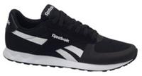 UK size 7.5 reebok CLASSIC jogger COMFY trainers running gym black white