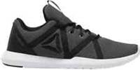 UK size 8.5 - reebok classic reago COMFY trainers run grey black RARE
