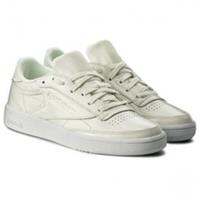 UK size 4.5 - reebok classic club trainers - patent - rare