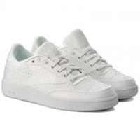 UK size 2.5 - reebok classic club c trainers - rare - textile -