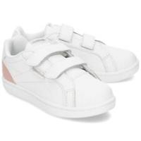 UK size 3.5 - reebok classic royal comp COMFY trainers - white straps