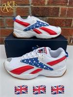 Original Reebok Interval 96 'Radiant Red Blue Uk Size 10
