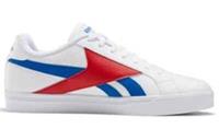 UK size 5 - reebok CLASSIC royal COMFY trainers LEATHER white blue red fv9347