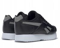 UK size 7 - reebok classic DOUBLE HI SOLE trainers leather upper - black