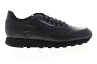 UK size 6 - reebok classic LEATHER COMFY trainers black