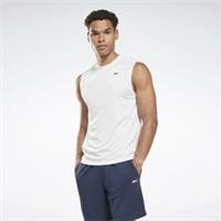 Reebok Training Gym Sleeveless Tech T-Shirt White - Size 3XL NEW - 3XL Regular