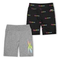 Reebok Kids 2p Rainbow Lg Sh Jersey Shorts - 11-12 Regular