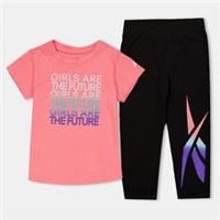 Reebok Kids 3pcs Set Baby Top And Legging - 2-3 Years Regular