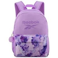Reebok Flower Backpack Purple 20L Laptop School Bag Floral Used
