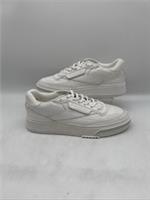 Reebok Club C LTD Cracked Leather Low Trainers White Brown UK 8 EU 42 Ex Display