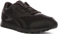 Reebok Royal Prime Run Retro Lace Up Womens Trainer In Black UK 6 - 10