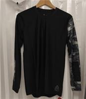 Reebok CrossFit Compression Long Sleeve Tee Black Size L - Z#4451