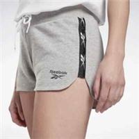 REEBOK Women's Cotton Tape Sport CASUAL SHORTS MADE OF COSY FRENCH TERRY