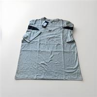 Reebok Mens Grey T Shirt Black Panel Short Sleeve Sports Gym New With Tag - XL Regular