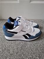 Reebok Royal Glide Running Course Junior White Trainers Kids Shoes UK 2 New