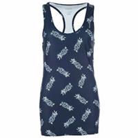 Reebok Women's Perfect Tank Blue Pineapple (B89161) UK Sizes 4-6 & 8-10  B82 - 8-10 (S) Regular