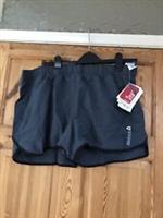 BNWT REEBOK Ladies Grey Slim Fit Playdry Gym/Running Shorts Size XL - 20-22 - XL - 20-22 Plus