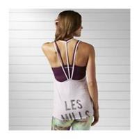 Reebok Womens Lilac Les Mills Dance Vest Top (BJ9623) 0-2, 4-6, 8-10, 12-14 B119 - XS (4-6) Regular