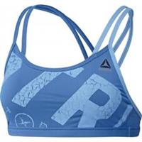 Reebok Crossfit Blue Strength Bra Top BK3157 size XS 4-6 B204 - 4-6 Regular