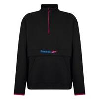 Reebok Mens Rod Quarter Zip 1/4 Fleece Top - M Regular