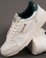 Reebok LT Court Trainers Chalk/Green- Sneakers, Classic, Leather, Shoes, Lace Up