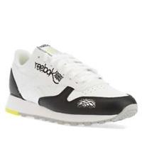 Men's Reebok Classic Leather Trainers Shoes in White