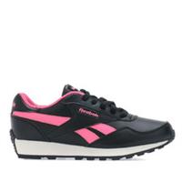 Boy's Reebok Juniors Classic Rewind Trainers in Black