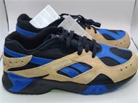 UK size 11 - reebok CLASSIC AZTREK COMFY trainers RETRO VINTAGE RARE black blue