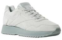 UK size 5 reebok CLASSIC royal ripple DOUBLE HIGH SOLE trainers mild green RARE