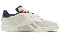 UK size 9.5 - reebok CLASSIC club COMFY trainers RETRO off white cream RARE