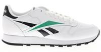 UK size 6.5 - reebok CLASSIC COMFY trainers LEATHER white green black RARE