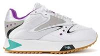 UK size 6.5 - reebok CLASSIC lthr 90s ati trainers gum ripple sole white RARE