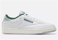 Reebok Club C 85 Leather Chalk Dark Green Men's Sneakers Ne with Box UK 2.5