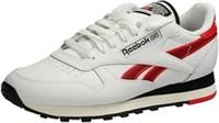 Reebok Classic Leather White/VECTORRED/Black Unisex Running Shoes UK Size 5