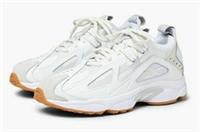 UK size 12 - reebok classic DMX series 1200 trainers off white gum sole