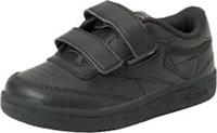 Reebok Babies Trainers Club C BNIB size UK 3.5 stickies Toddler Infant Black