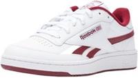 Reebok Unisex Club C Revenge Trainers, White Classic Burgundy, 3.5 UK