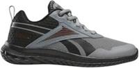 Reebok Rush Runner 5.0 GREY/BLACK/RICHMAROON running shoes for kids size 10 UK