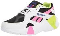 UK size 6 - reebok classic aztrek DOUBLE HI SOLE trainers white pink rare design