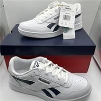 Reebok Court Advance Unisex Trainers White - Navy UK 4 Brand New in box