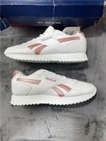 Reebok Glide Ripple Double Trainers Womens UK 8.5 White Pink Brand New