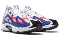 UK size 8 - reebok CLASSIC dmx series trainers retro white blue rare design