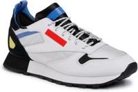 UK size 9.5 - reebok CLASSIC reedux COMFY trainers white black blue red RARE