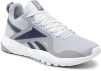 UK size 10.5 - reebok flexagon COMFY trainers running gym training grey navy