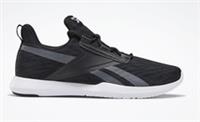 UK size 10.5 - reebok reago COMFY trainers running gym training black grey