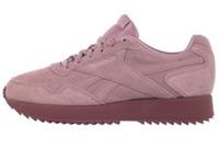 UK size 4.5 - reebok CLASSIC glide ripple COMFY walking trainers smokey rose