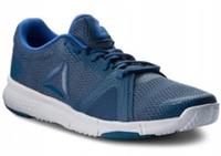 UK size 10.5 - reebok flexile COMFY trainers running gym training petrol blue